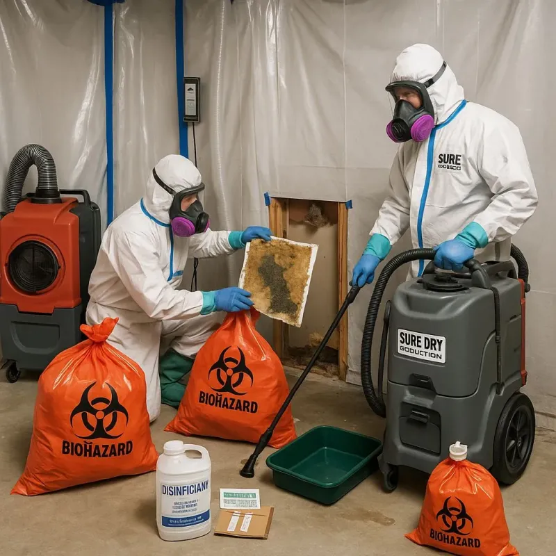 Contaminated Water Handling Protocols process in Hokes Bluff, AL