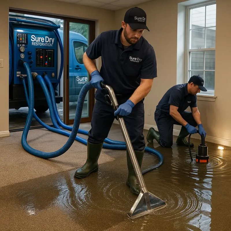 Water Extraction and Removal process in Hokes Bluff, AL